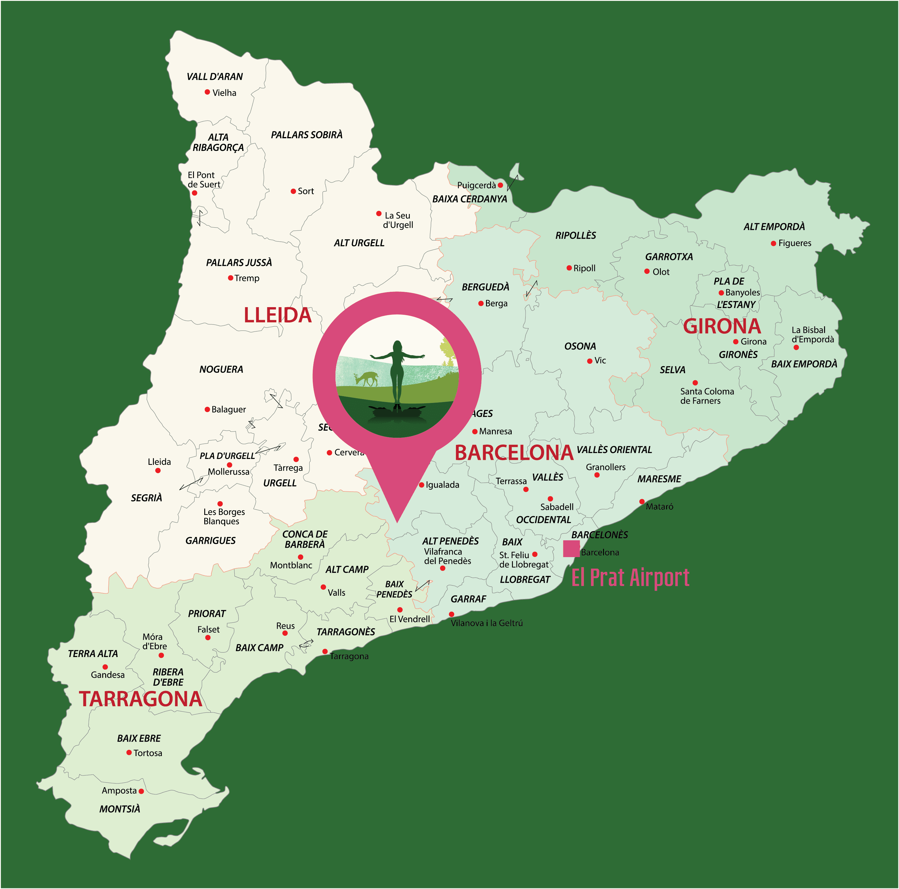 Map of Barcelona